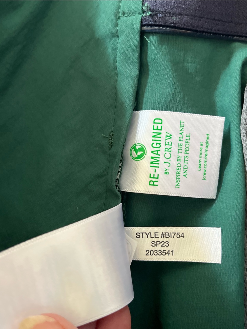 New Men’s J. Crew green 7” tech golf performance short. Size 31” - Picture 11 of 14